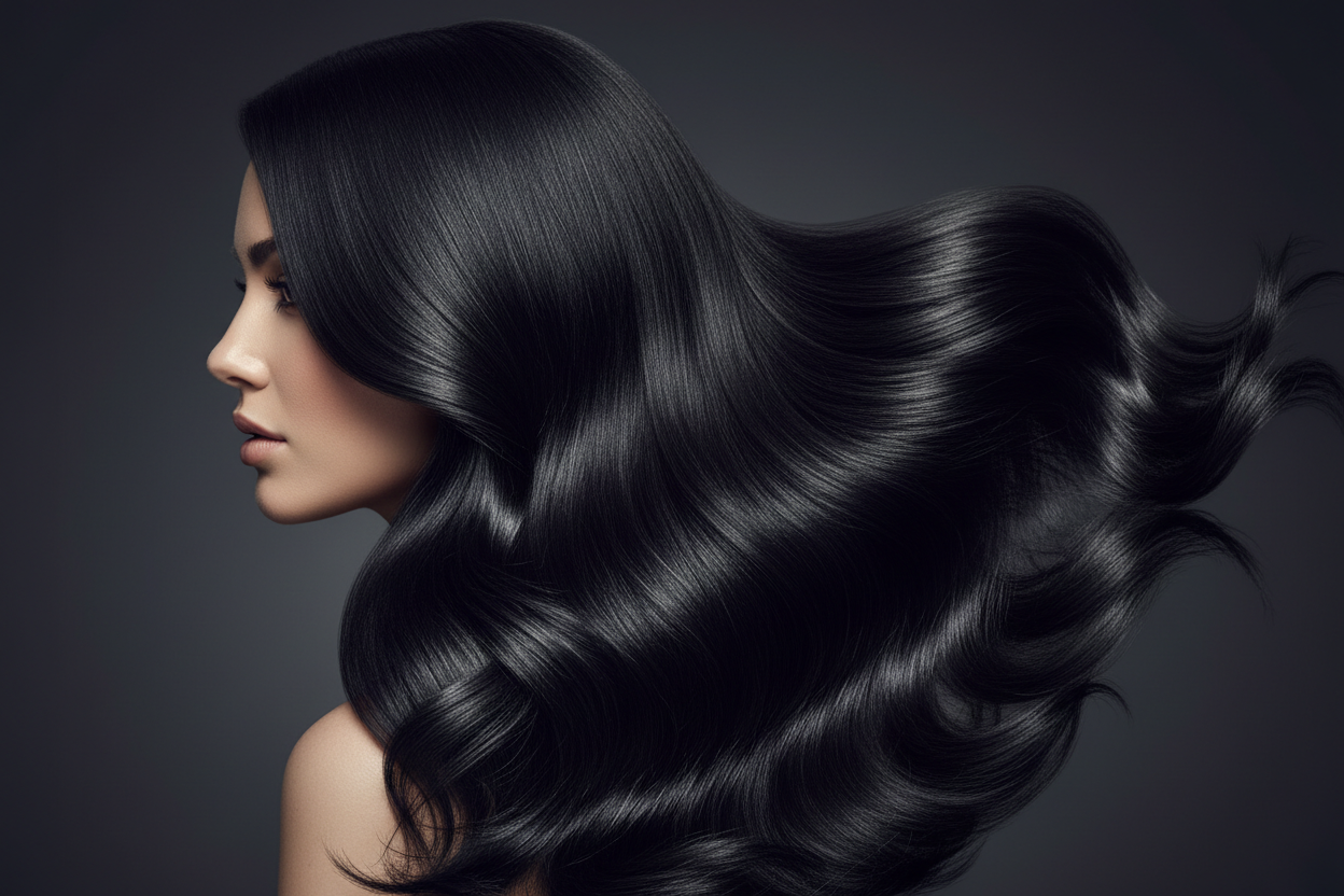 How To Choose Black Hair Dye: Shades, Types & At-Home Tips